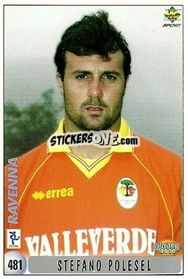 Sticker F. Buscaroli / S. Polesel - Calcio 1999-2000 n. 481 - Mundicromo