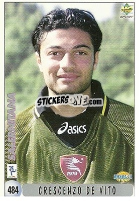 Sticker F. De Francesco / G. De Vito - Calcio 1999-2000 n. 484 - Mundicromo