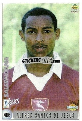 Sticker G. Parisi / A. Santos - Calcio 1999-2000 - Mundicromo
