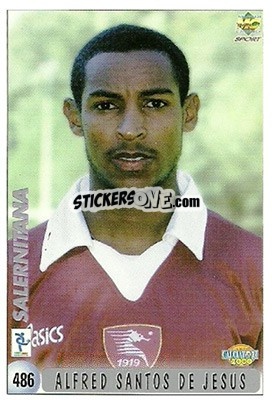 Sticker G. Parisi / A. Santos - Calcio 1999-2000 n. 486 - Mundicromo