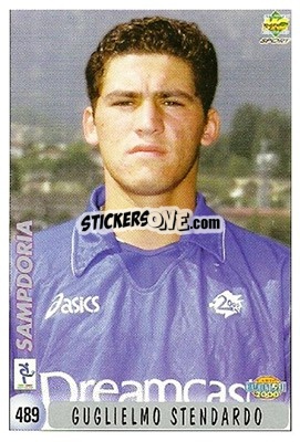 Sticker V. Iacopino / G. Stendardo - Calcio 1999-2000 - Mundicromo