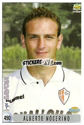 Sticker M. Caputi / A. Nocerino - Calcio 1999-2000 n. 490 - Mundicromo