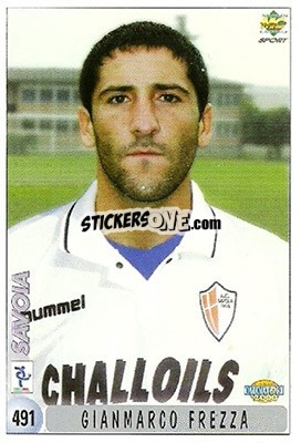 Sticker G. Frezza / G. Melosi - Calcio 1999-2000 n. 491 - Mundicromo