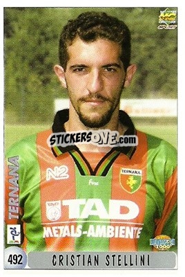 Sticker M. Mayer / C. Stellini - Calcio 1999-2000 n. 492 - Mundicromo