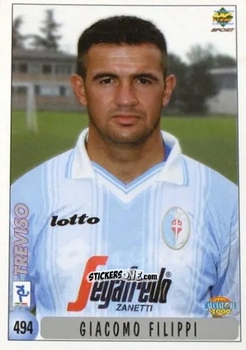 Cromo G. Filippi / A. Orlando - Calciatori 1999-2000 n. 494 - Mundicromo