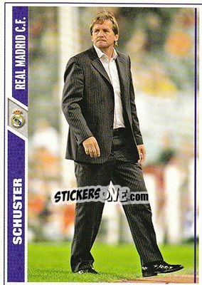 Cromo Schuster - Las Fichas De La Liga 2007-2008 - Mundicromo