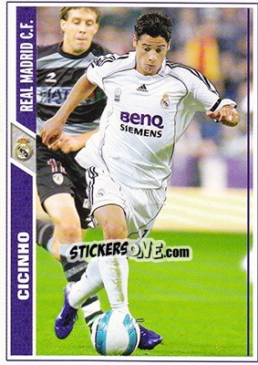 Sticker Cicinho - Las Fichas De La Liga 2007-2008 n. 10a - Mundicromo