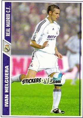 Sticker Ivan Helguera - Las Fichas De La Liga 2007-2008 - Mundicromo