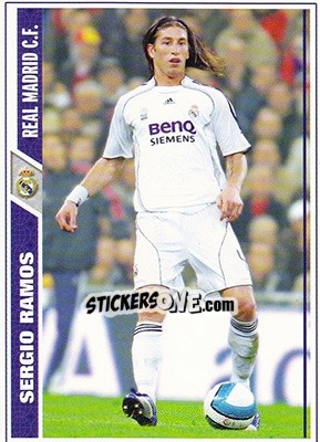 Sticker Sergio Ramos - Las Fichas De La Liga 2007-2008 n. 14 - Mundicromo