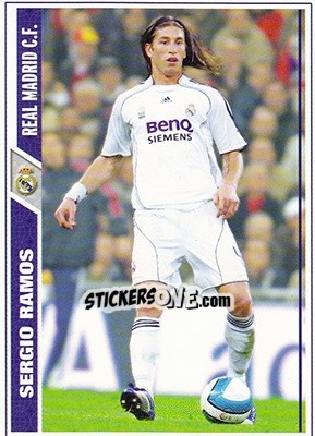 Figurina Sergio Ramos - Las Fichas De La Liga 2007-2008 - Mundicromo