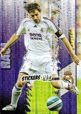 Sticker Raul González - Las Fichas De La Liga 2007-2008 n. 25sv - Mundicromo