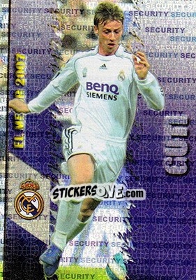 Cromo Guti - Las Fichas De La Liga 2007-2008 n. 27sh - Mundicromo