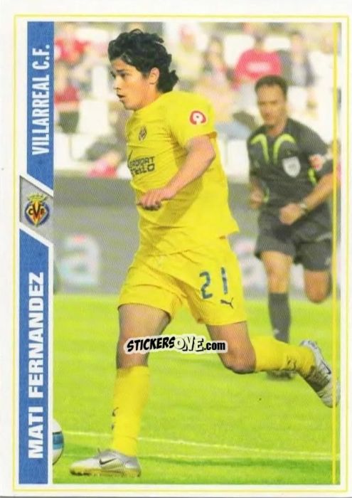 Sticker Matias F. - Las Fichas De La Liga 2007-2008 n. 127 - Mundicromo