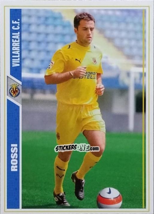 Sticker Rossi - Las Fichas De La Liga 2007-2008 n. 131 - Mundicromo