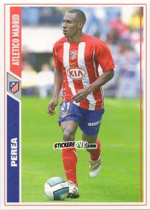 Sticker Perea - Las Fichas De La Liga 2007-2008 n. 172 - Mundicromo