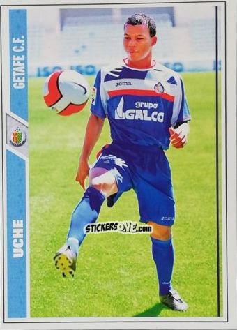 Sticker Uche - Las Fichas De La Liga 2007-2008 n. 239 - Mundicromo