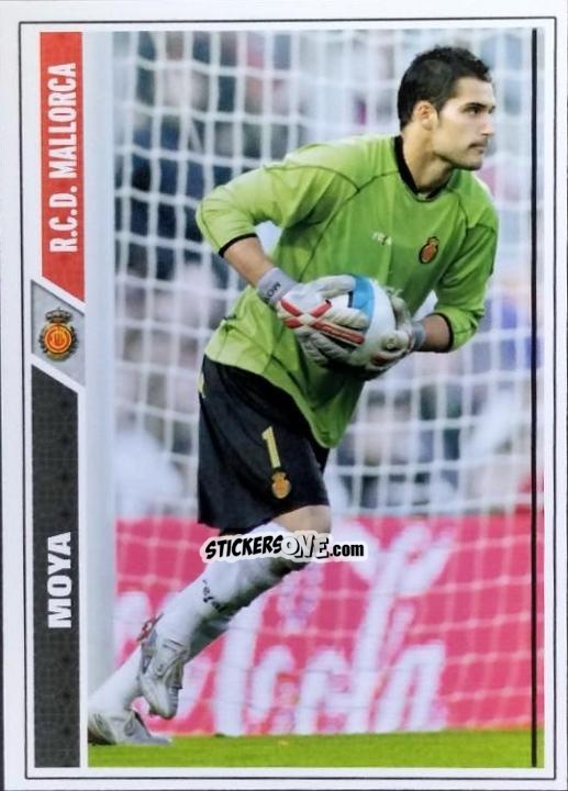 Sticker Moyá - Las Fichas De La Liga 2007-2008 n. 302 - Mundicromo