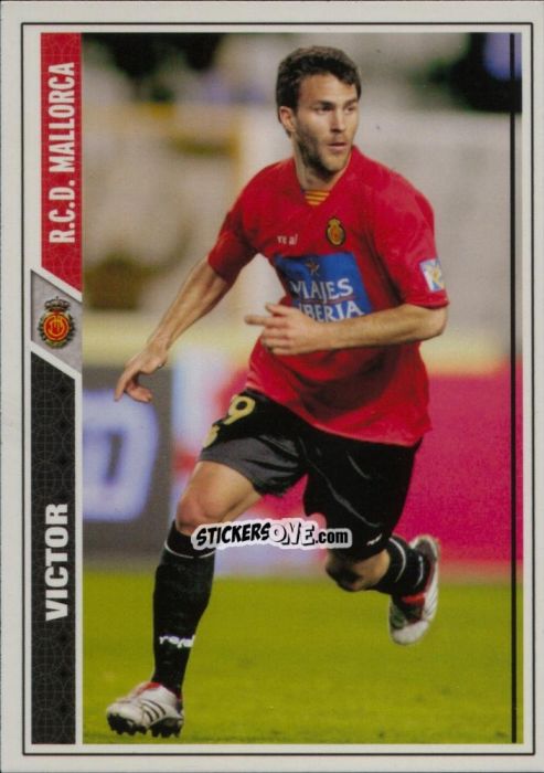 Sticker Victor - Las Fichas De La Liga 2007-2008 n. 320 - Mundicromo