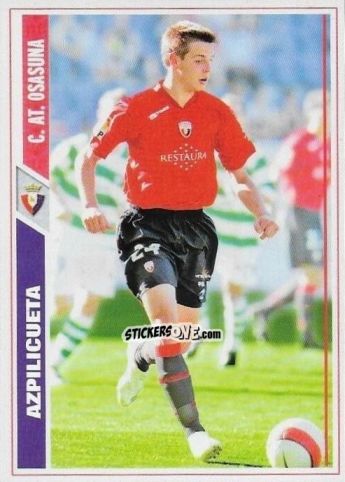 Sticker Azpilicueta - Las Fichas De La Liga 2007-2008 n. 362 - Mundicromo