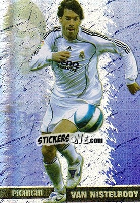 Sticker Van Nistelrooy - Las Fichas De La Liga 2007-2008 n. 543v - Mundicromo