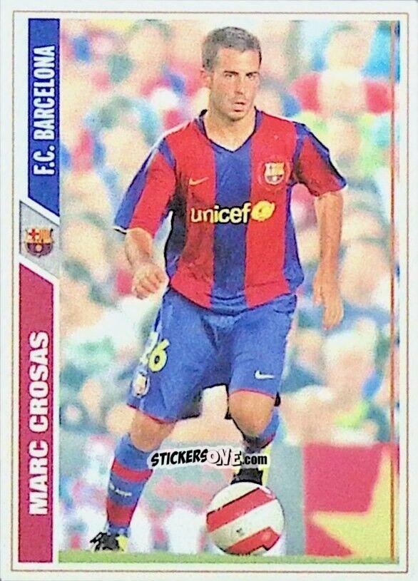Figurina Crosas - Las Fichas De La Liga 2007-2008 n. 576 - Mundicromo