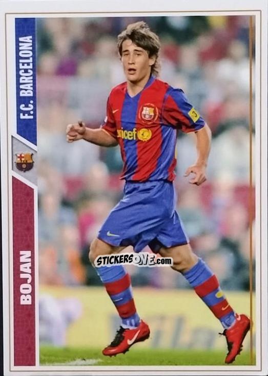 Sticker Bojan Krkic - Las Fichas De La Liga 2007-2008 n. 624 - Mundicromo