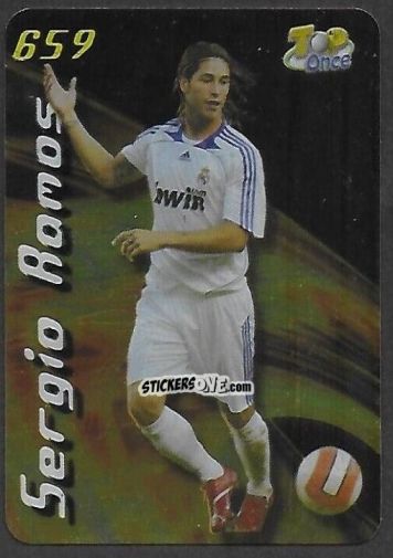 Cromo Sergio Ramos - Las Fichas De La Liga 2007-2008 n. 659 - Mundicromo