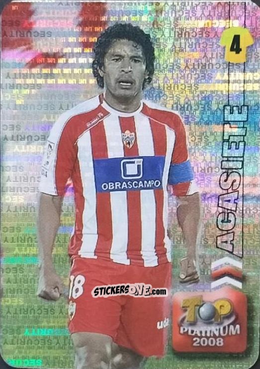 Figurina Acasiete - Las Fichas De La Liga 2007-2008 n. 711sh - Mundicromo