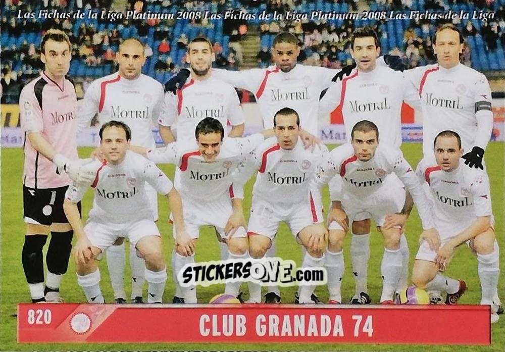 Figurina Granada - Las Fichas De La Liga 2007-2008 n. 820 - Mundicromo