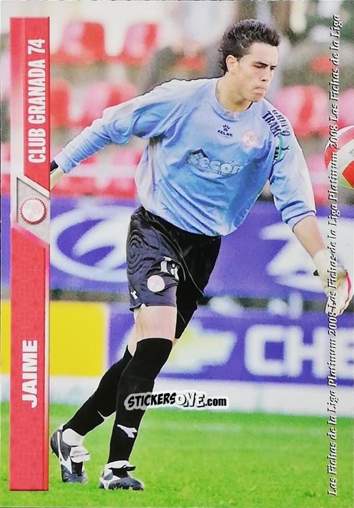 Figurina Jaime - Las Fichas De La Liga 2007-2008 n. 821 - Mundicromo