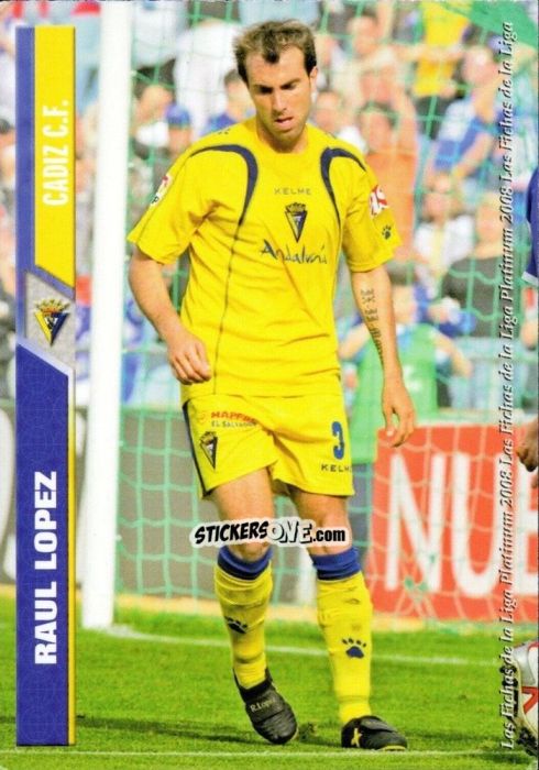 Sticker R. López - Las Fichas De La Liga 2007-2008 n. 845 - Mundicromo