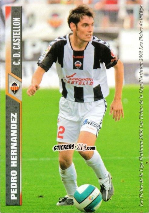 Sticker Pedro - Las Fichas De La Liga 2007-2008 n. 1005 - Mundicromo