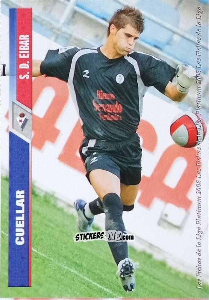 Figurina Cuellar - Las Fichas De La Liga 2007-2008 n. 1109 - Mundicromo