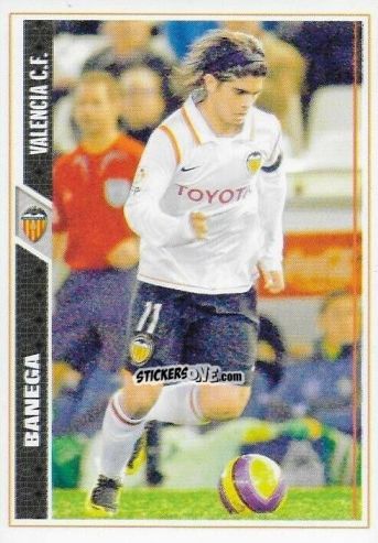 Cromo Banega - Las Fichas De La Liga 2007-2008 n. 1168 - Mundicromo