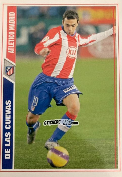 Sticker D. Cuevas - Las Fichas De La Liga 2007-2008 n. 1173 - Mundicromo