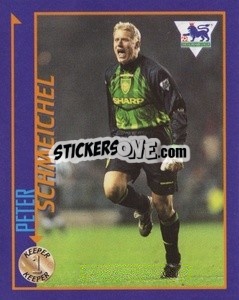Sticker Peter Schmeichel - English Premier League 1998-1999. Kick off - Merlin