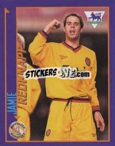 Sticker Jamie Redknapp - English Premier League 1998-1999. Kick off n. 3 - Merlin
