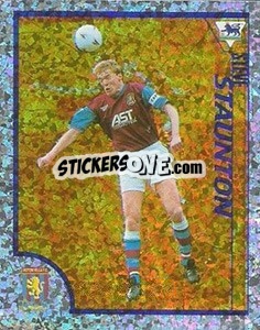 Cromo Steve Staunton - English Premier League 1998-1999. Kick off - Merlin