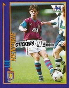 Cromo Lee Hendrie - English Premier League 1998-1999. Kick off n. 16 - Merlin