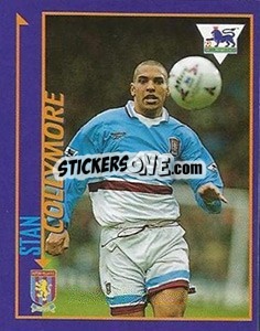 Sticker Stan Collymore - English Premier League 1998-1999. Kick off - Merlin