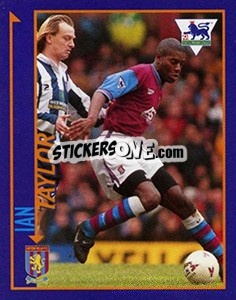 Sticker Ian Taylor - English Premier League 1998-1999. Kick off - Merlin