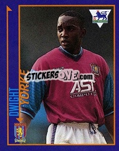 Cromo Dwight Yorke - English Premier League 1998-1999. Kick off - Merlin