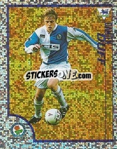 Sticker Damien Duff - English Premier League 1998-1999. Kick off - Merlin