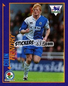 Sticker Colin Hendry - English Premier League 1998-1999. Kick off - Merlin