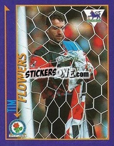 Sticker Tim Flowers - English Premier League 1998-1999. Kick off n. 29 - Merlin