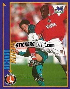Sticker Richard Rufus - English Premier League 1998-1999. Kick off n. 34 - Merlin
