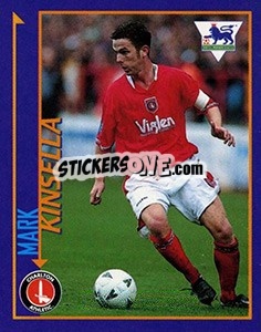 Sticker Mark Kinsella - English Premier League 1998-1999. Kick off - Merlin