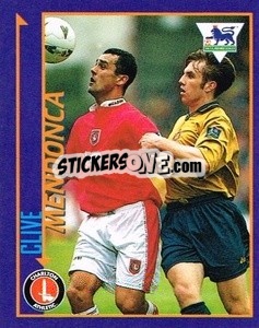 Sticker Clive Mendonca - English Premier League 1998-1999. Kick off - Merlin