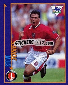 Sticker Steve Jones - English Premier League 1998-1999. Kick off - Merlin