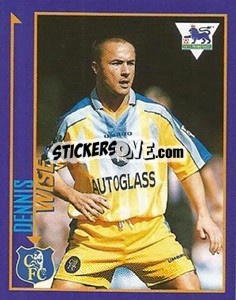 Sticker Dennis Wise - English Premier League 1998-1999. Kick off - Merlin